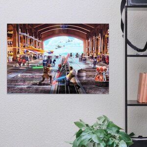 MIGHTYPRINT Star Wars – Liberation of Naboo – Durable 24” x 17 Wall Art